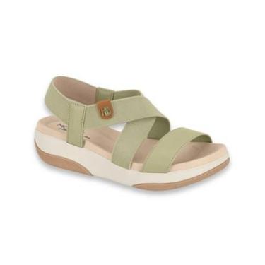 Imagem de Sandalia Papete Modare Feminina Ortopedica Conforto Fascite Plantar Esporao Elastico Ref: 7209.103-Feminino