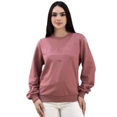 Imagem de Blusão Moletom Feminino Alto Relevo Colcci by Colcci-Feminino