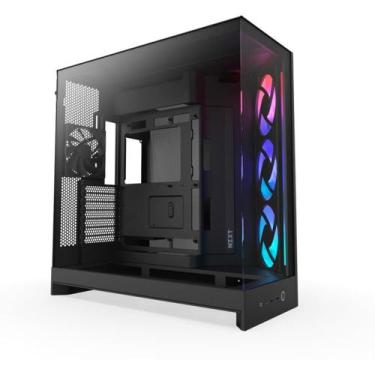 Imagem de Gabinete Gamer NZXT H9 Flow RGB (2025) Dual-Chamber, Mid Tower, ATX, L