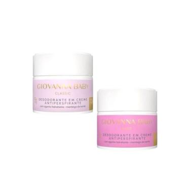 Imagem de Giovanna Baby Kit 2 Desodorantes em Creme Classic + Rosé 55g