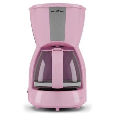 Imagem de Cafeteira Eletrica Britania Faz 15 Xicaras Pink Ellegance 220V - Britâ