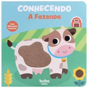 Imagem de Livro Conhecendo a Fazenda Texturizado Animais Divertido Infantil Buba