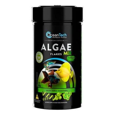 Imagem de Ração Para Peixe Algae Flakes Mix 20 g Ocean Tech