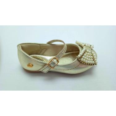 Imagem de Sapato klin princesa baby 2266-2267-2644 987706, Dourado, 21