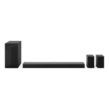 Imagem de Home Theater Soundbar LG com alto-falantes traseiros e Dolby Atmos com