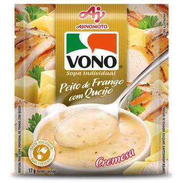 Imagem de Sopa Cremosa Vono Sabor Peito De Frango Com Queijo 17G - VONO®