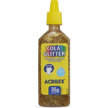 Imagem de Cola Glitter Acrilex Ouro 35G