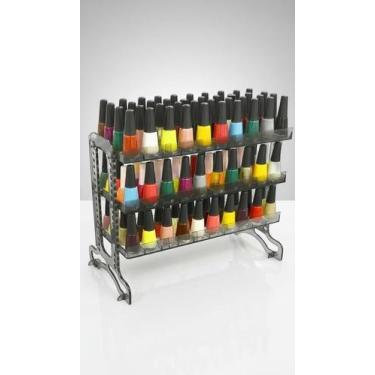 Imagem de Expositor Porta Esmaltes Acrílico Resistente 150 Unidades - Congratula