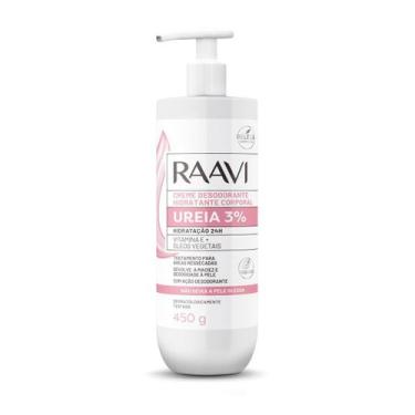 Imagem de Creme Hidratante Corporal Ureia 3% Raavi 450g, 450g
