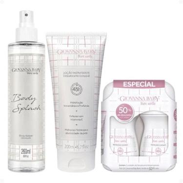 Imagem de Kit Giovanna Baby Blanc Vanilla: Body Splash 260ml, Loção Hidratante 2