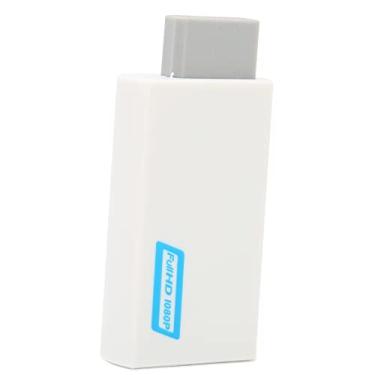 Imagem de para Wii Converter, HD Multimedia Interface Converter Material Premium Transmissão de Sinal Estável Desempenho Superior para Wii HD TV