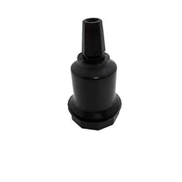 Imagem de Paco Eletrica Soquete Coluna E27 Preto Bivolt com trava cabo e porca cônica