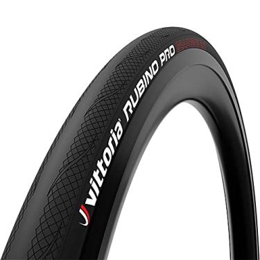 Imagem de Vittoria Rubino Pro IV Graphene 2.0 - Pneu de bicicleta de estrada de alto desempenho - Pneus de bicicleta dobráveis (700 x 25 c, totalmente preto)