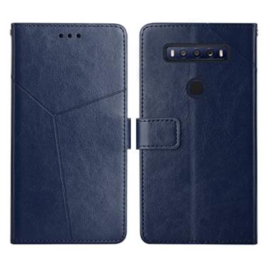 Imagem de For TCL 10 SE Y Stitching Horizontal Flip Leather Phone Case