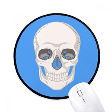 Imagem de DIYthinker Ilustração da sorte de l Bone Mouse Pad Desktop Office Tapete Redondo para Computador