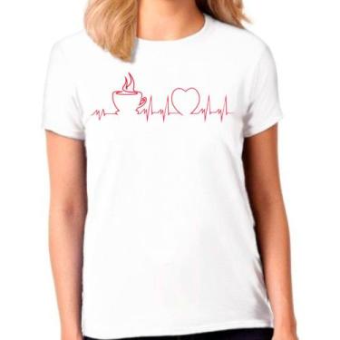 Imagem de Camiseta Café Coffee Humor Feminina01 - Design Camisetas