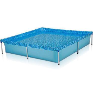 Imagem de Piscina Plastica Retangular 1500Lts. Mor