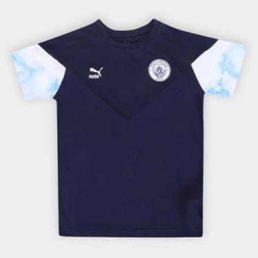 Imagem de Camiseta Juvenil Manchester City Puma Iconic