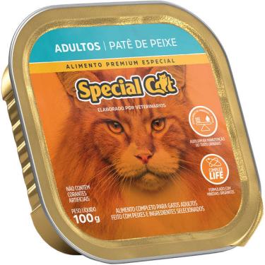Imagem de Ração Úmida Special Cat Patê Peixe para Gatos Adultos - 100 g