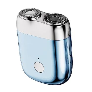 Imagem de Máquina de Cortar Cabelo para Homens, Máquina de Cortar Cabelo Elétrica à Prova d'água Recarregável USB para Uso Em Viagens (Azul)