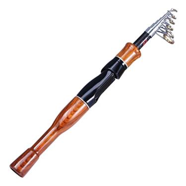 Imagem de Varas de Pesca Telescópica Vara de Pesca 1,6 M Alça de Cortiça Spinning / Fundição Função de Pesca Fibra de Carbono Vara de Pesca de Viagem Vara de Pesca Telescópica (Cor: 1)