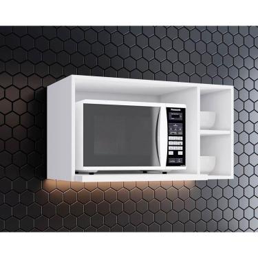 Imagem de Módulo Cozinha Henn Americana Armário p- Micro-ondas Branco