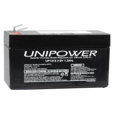 Imagem de Bateria Unipower Up1213 12V 1.3Ah F187 Não Automotiva