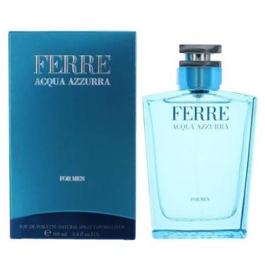 Imagem de Perfume Masculino Gianfranco Ferre Azzurra Edt 100ml - Fragrância Refr
