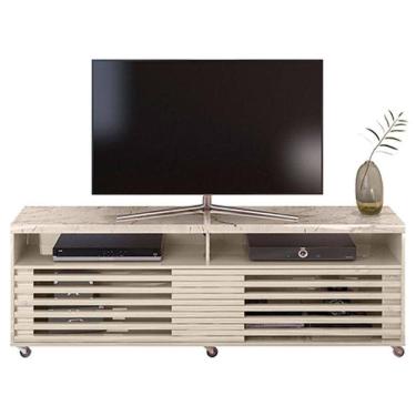 Imagem de Rack Bancada Frizz Cross Calacata Off White - Madetec