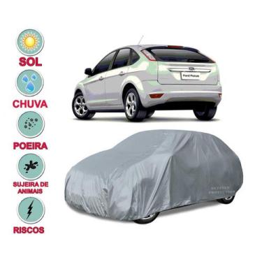 Imagem de Capa cobrir carro Focus Hatch 100% Impermeável Proteção Total Bezzter