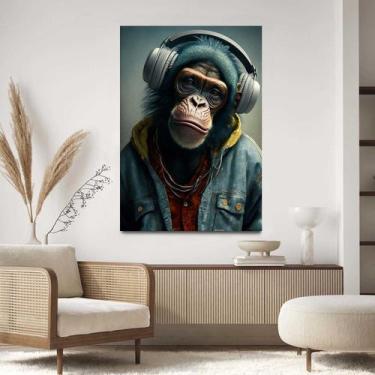 Imagem de Quadro Decorativo Para Sala Quarto  Hall Tela vertical Grande Pimenta 