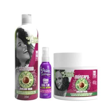 Imagem de Soul Power Abacate Proteinado Sh 315ml + Masc 400ml + Text Óleo 100ml