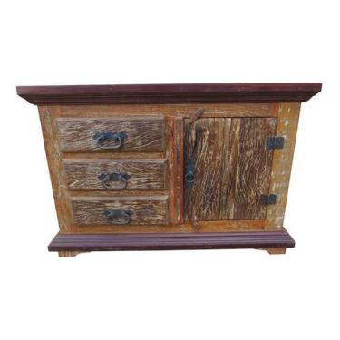 Imagem de Buffet Rústico Ohio em Madeira Demolição - Cód 2478 - Barrocarte