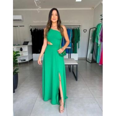 Imagem de Vestido Feminino Longo Festa Mula Manca Regata Princesa - RL MODAS , V