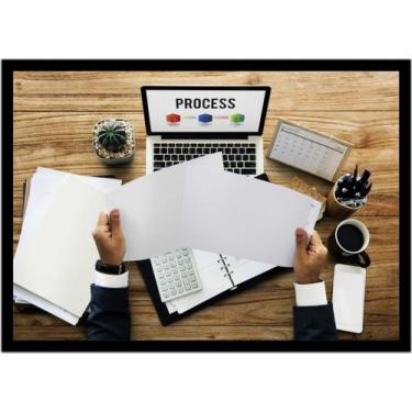 Imagem de Quadro Decorativo Contabilidade Administração Marketing Economia Diret