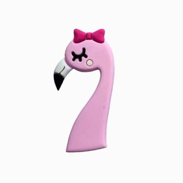 Imagem de Kit 50 Peças aplique Emborrachado Flamingo - RAE