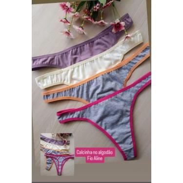 Imagem de Calcinha fio Aline - Labevic Lingerie, Cinza, P