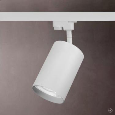 Imagem de Spot Direcionável Taschibra Track PAR30 E27 Para Trilho Bivolt, Branco