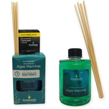 Imagem de 1 Aromatizador Ambiente de Algas Marinhas 280ml Difusor Vareta Senalân