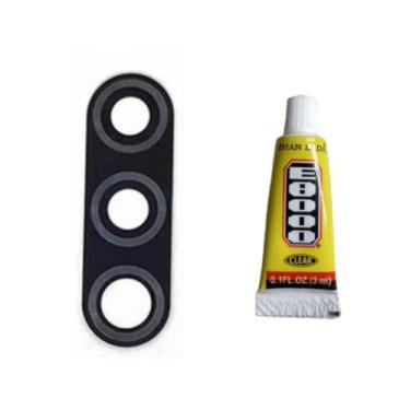 Imagem de Lente Da Câmera Traseira Para Moto G8 Power + Cola 3 Ml - inova