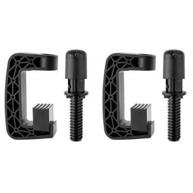 Imagem de YIBEICO 2 pcs Fixing Clamp para Volante de Jogo Corrida, Compatível com Logitech G25 G27 G29 G920 G923