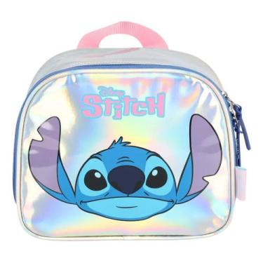 Imagem de Lancheira Térmica Escolar Infantil Stitch Disney Metálico - Luxcel, Pr
