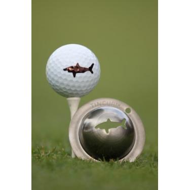 Imagem de Tin Cup Razor's Edge Estêncil de marcação de bola de golfe, aço