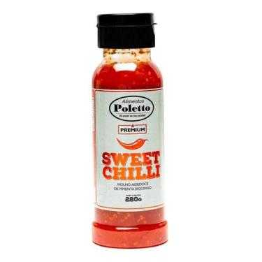 Imagem de Kit 3 Molhos Sweet Chilli Pimenta Biquinho - Poletto