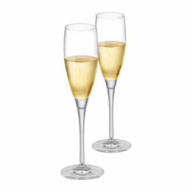Imagem de Jogo de Taças de Cristal Proseco Para Vinho 135ml 2 Pcs Ruvolo - Ritze