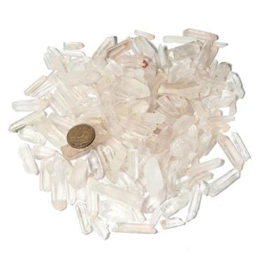 Imagem de 1 kg Cristal Pontas Lemuria pra Orgonite Fino Pequeno 5x25mm - Cristai