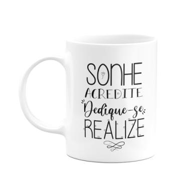 Imagem de JPS INFO, Caneca Motiva��o - Sonhe, Acredite, Dedique-se, Realize