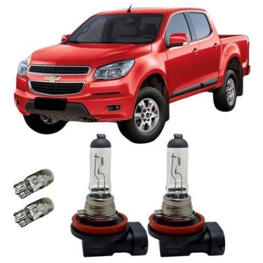 Imagem de Par Lâmpadas Farol Milha Halógena 12V GM S10 2012 A 2016 - FullLight
