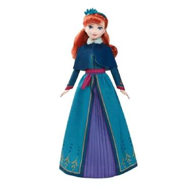 Imagem de Disney Frozen Vestido de Baile Real Anna - Mattel