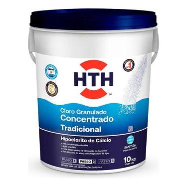 Imagem de HTH Cloro Tradicional Hipoclorito De Cálcio 10Kg